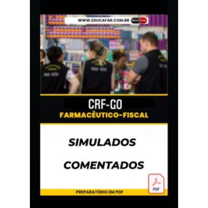CRF-GO - Pacote Simulados Comentados
